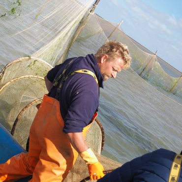 Vismonitoring op de Waddenzee bij Schiermonnikoog